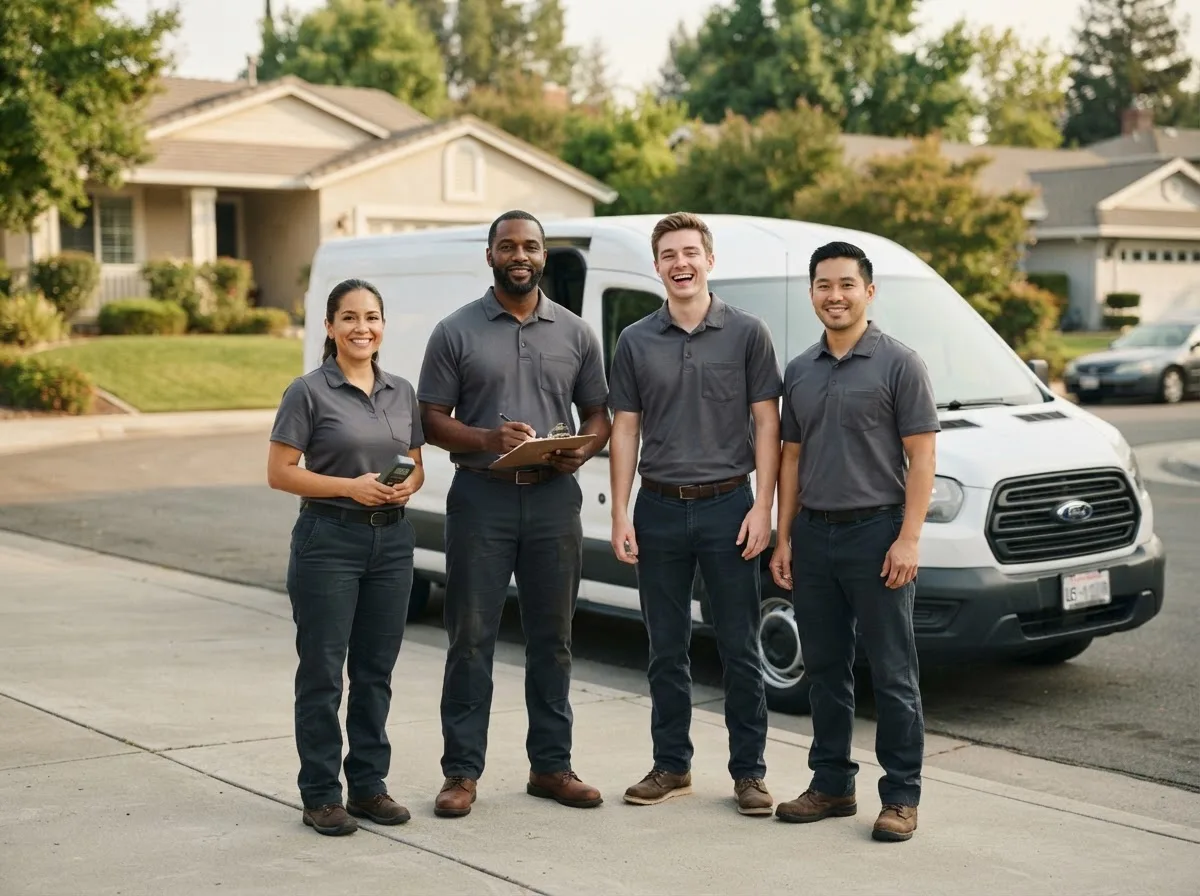 Licensed water damage restoration technician near Houston, PA